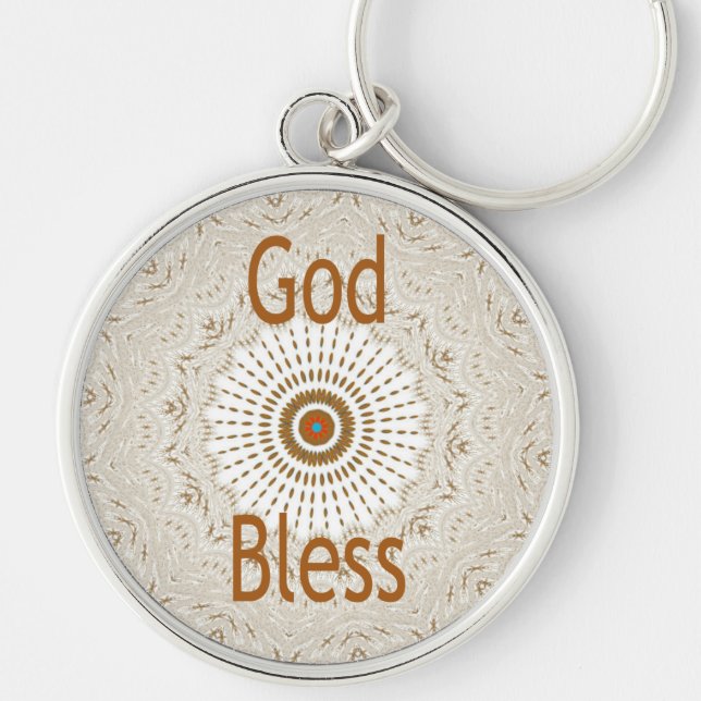 Hakuna Matata God Bless Create your own Key Ring (Front)