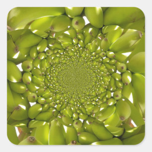 Hakuna Matata Going Bananas.jpg Square Sticker