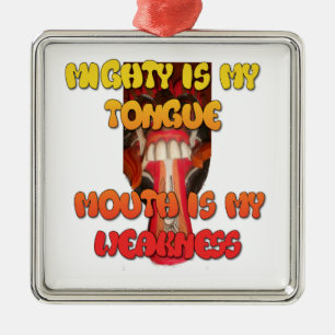 Hakuna Matata HAkuna Matata Big Mouth. Metal Tree Decoration