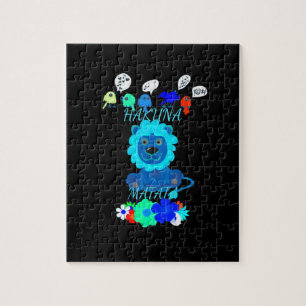 Hakuna Matata Hakunamatata baby lion Jigsaw Puzzle