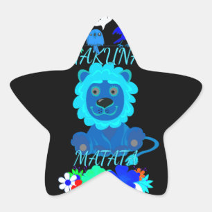 Hakuna Matata Hakunamatata baby lion king.png Star Sticker