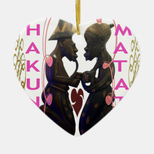 Hakuna Matata Hakunamatata Ceramic Tree Decoration