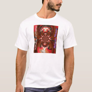 Hakuna Matata Halloween Mask Kaleidoscope Abstract T-Shirt