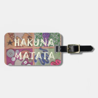 Hakuna Matata Hand Sign Art Print