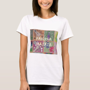 Hakuna Matata Hand Sign Art Print T-Shirt