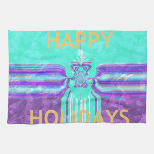 Hakuna Matata Happy Holidays Tea Towel