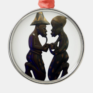 Hakuna Matata Having fun Old School is the best Metal Tree Decoration