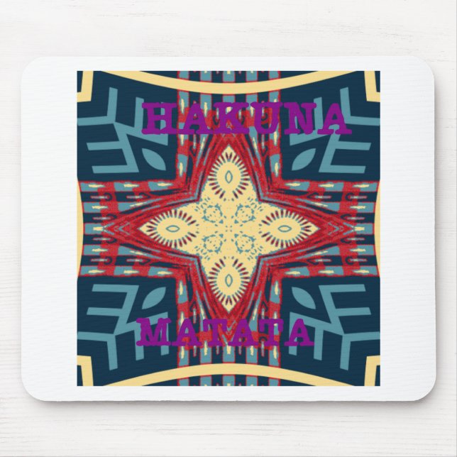 Hakuna Matata Hope disign Mouse Mat (Front)