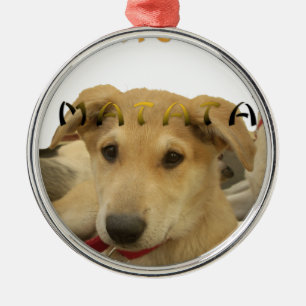 Hakuna Matata I know what you are thinking pinctur Metal Tree Decoration