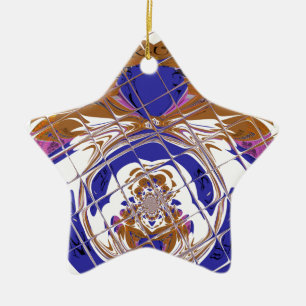 Hakuna Matata I love  Ethiopia Colour design.png Ceramic Tree Decoration