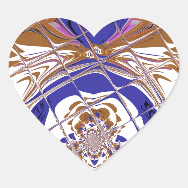 Hakuna Matata I love  Ethiopia Colour design.png Heart Sticker (Front)