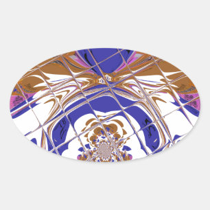 Hakuna Matata I love Ethiopia Colour design.png Oval Sticker