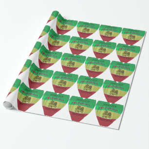 Hakuna Matata I love Ethiopia Colours.png Wrapping Paper