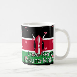 Hakuna Matata I love Kenya Gift Mugs