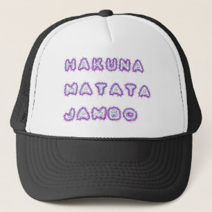 HAKUNA MATATA JAMBO GIFTS TRUCKER HAT