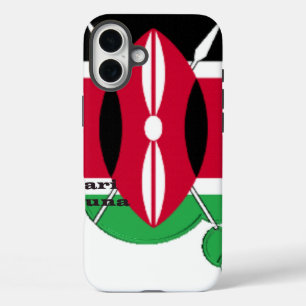 Hakuna Matata Jambo Habari iPhone 16 Plus Case