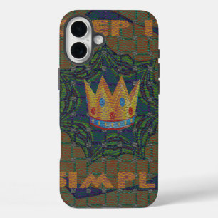 Hakuna matata keep it Simple iPhone 16 Plus Case