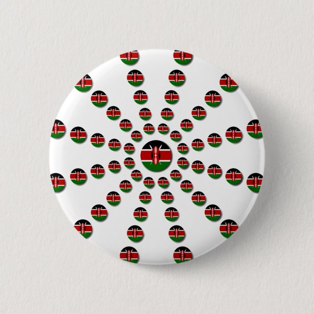 Hakuna Matata Kenya 6 Cm Round Badge (Front)