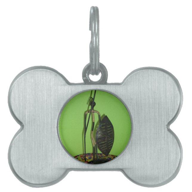 Hakuna Matata Kenya Maasai.JPG Pet ID Tag (Front)