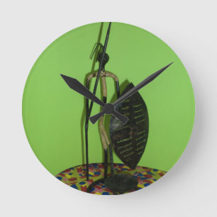 Hakuna Matata Kenya Maasai.JPG Round Clock