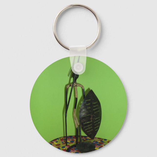 Hakuna Matata Kenya Maasai Key Ring (Front)