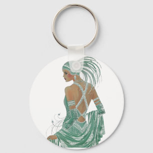 Hakuna Matata Ladies Going Green.png Key Ring