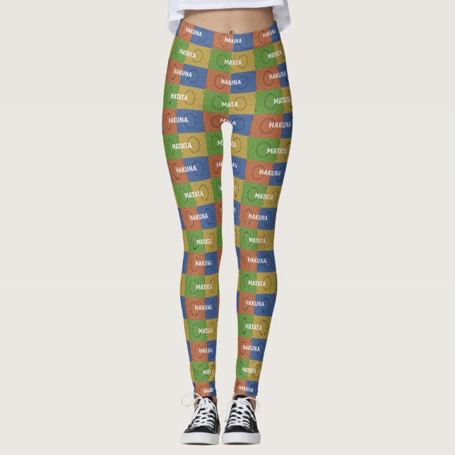 Hakuna Matata Leggings (Front)