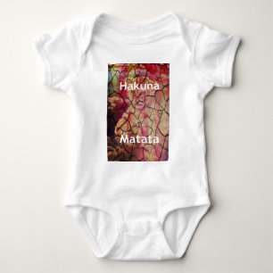 Hakuna Matata Lion Cub Design Baby Bodysuit