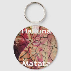 Hakuna Matata Lion Cub Design Key Ring