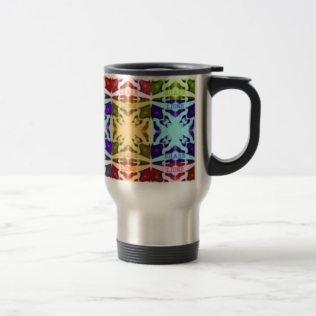 Hakuna Matata lions gift Travel Mug (Right)