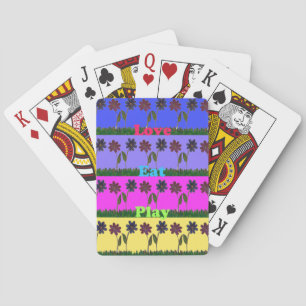 Hakuna Matata Love Eat Play.png Playing Cards