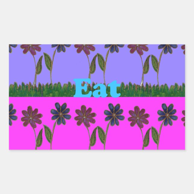 Hakuna Matata Love Eat Play.png Rectangular Sticker (Front)