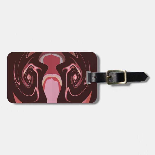 Hakuna matata maskman colours luggage tag (Front Horizontal)