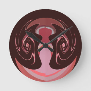 Hakuna matata maskman colours round clock