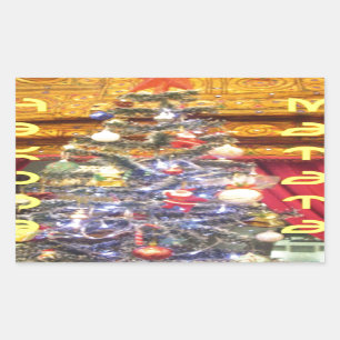 Hakuna Matata Merry Christmas & a Happy New Year.p Rectangular Sticker