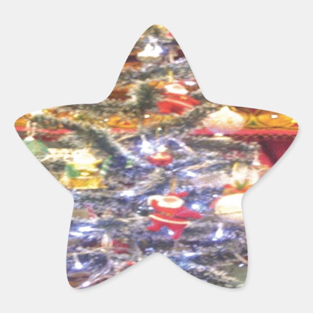 Hakuna Matata Merry Christmas & a Happy New Year.p Star Sticker (Front)