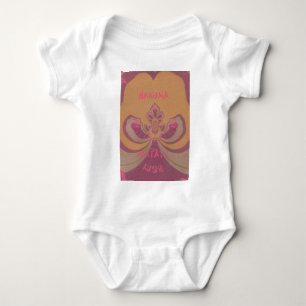 Hakuna Matata Merry Christmas lovely hearts design Baby Bodysuit