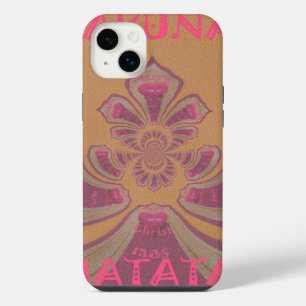 Hakuna Matata Merry Christmas lovely hearts design iPhone 14 Plus Case