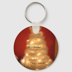 Hakuna Matata Merry Christmas white Key Ring