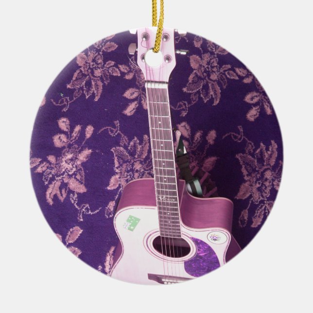 Hakuna Matata Music My Blood. Ceramic Tree Decoration (Front)