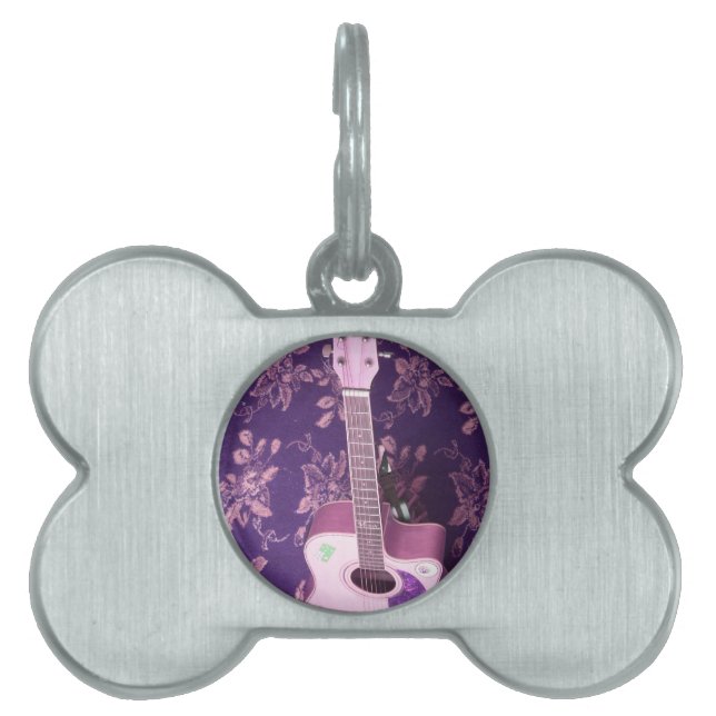 Hakuna Matata Music My Blood. Pet Name Tag (Front)