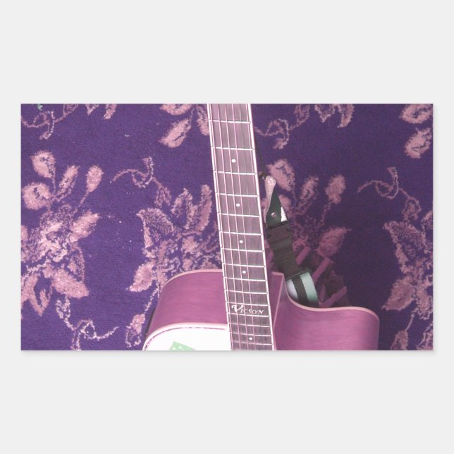 Hakuna Matata Music My Blood. Rectangular Sticker (Front)