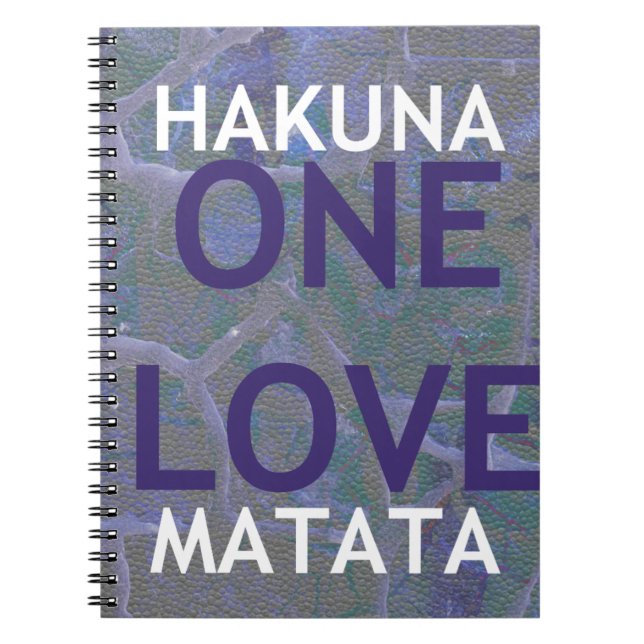 HAKUNA MATATA NOTEBOOK (Front)