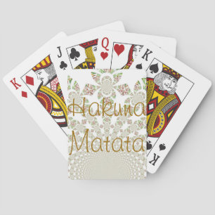 Hakuna Matata Playing Cards