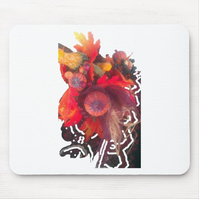 Hakuna Matata Pumkin special Gift Fruit Basket.png Mouse Mat (Front)
