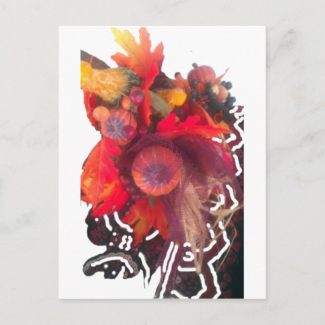 Hakuna Matata Pumkin special Gift Fruit Basket.png Postcard (Front)