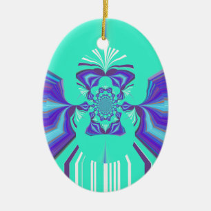 Hakuna Matata Purple blend Ceramic Tree Decoration