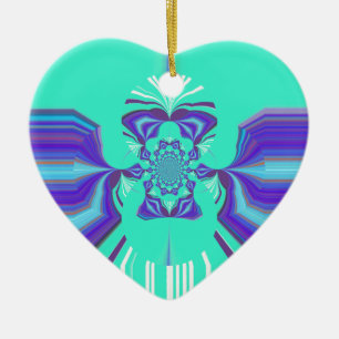 Hakuna Matata Purple blend Ceramic Tree Decoration