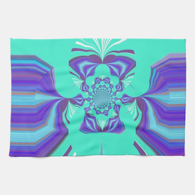 Hakuna Matata Purple blend Tea Towel (Horizontal)