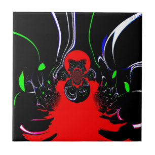 Hakuna Matata Retro Magical Art Colours.jpg Tile